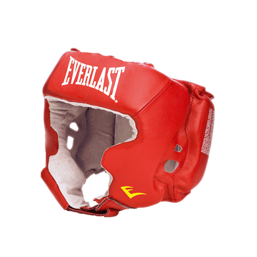 Шлем боксёрский Everlast с защитой щек USA Boxing красный, р. L, артикул 620400U