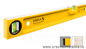 Уровень строительный литой STABILA тип 82S 60см 1 вертикальный, 1 горизонтальный арт.02595