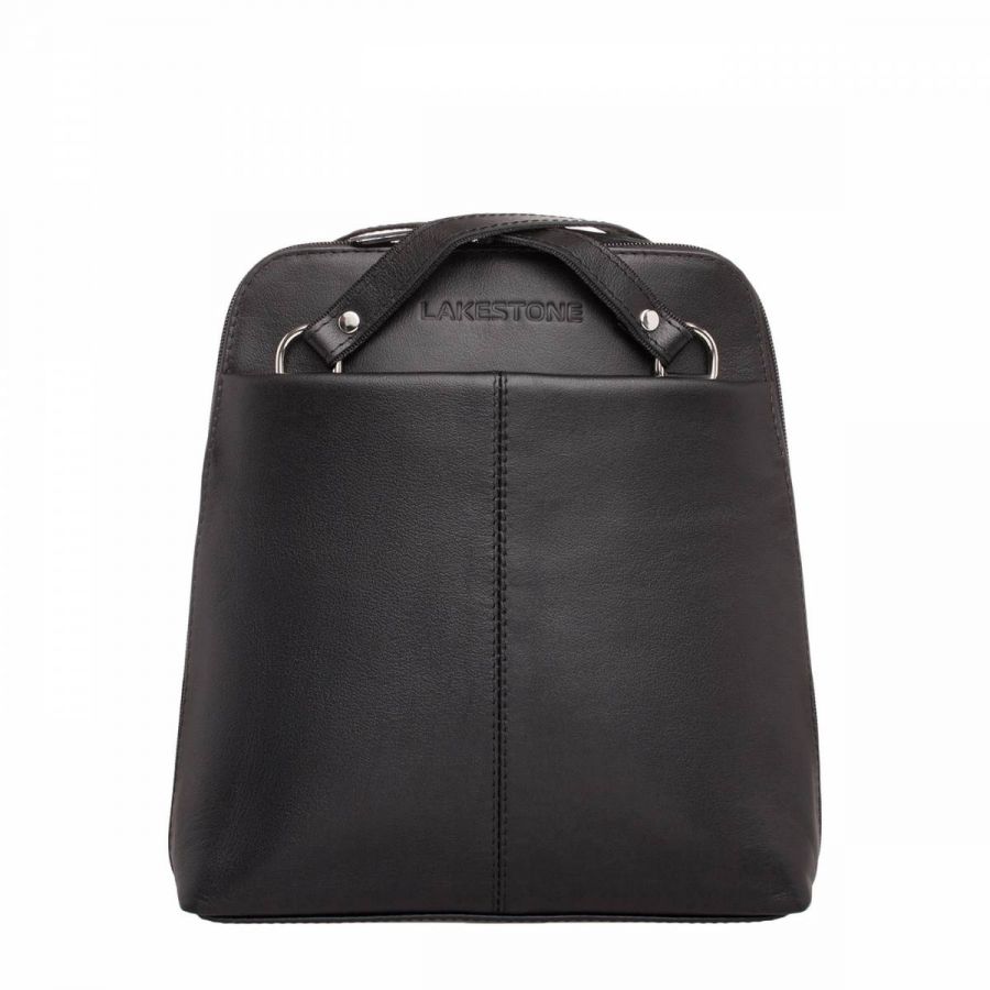Компактный женский рюкзак-трансформер Lakestone Eden Black 918103/BL