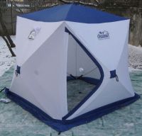 Зимняя палатка СЛЕДОПЫТ Куб 4 местная синяя (PF-TW-05)