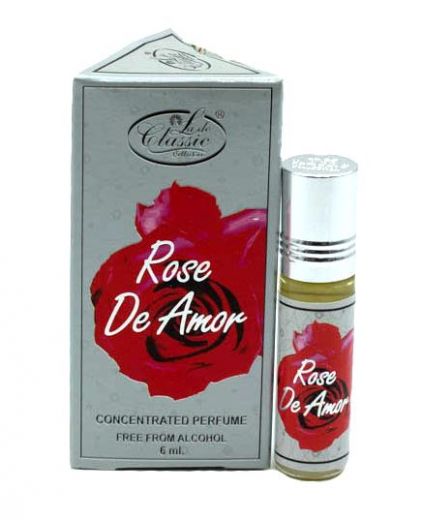 Арабские масляные духи Rose De Amor | Роз де Амор | 6 мл | Lade Classic | Женские