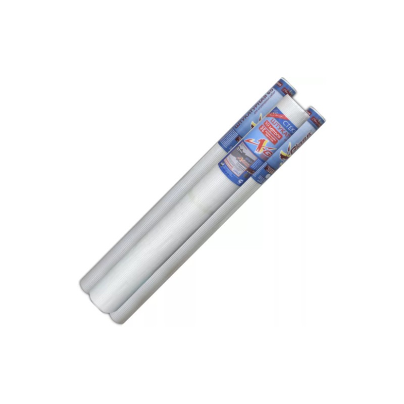 X-Glass Silver Сетка стеклотканевая для штукатурных работ 5ммх5мм 60 г/кв.м 50 м