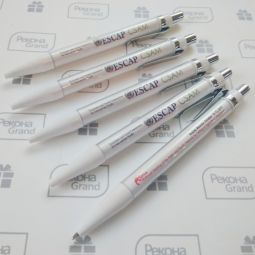 ручки с логотипом для выставки