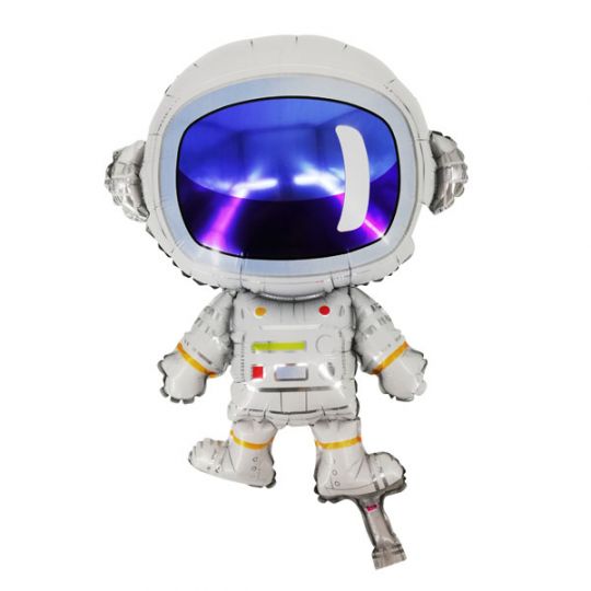 Космонавт шар фольгированный с гелием