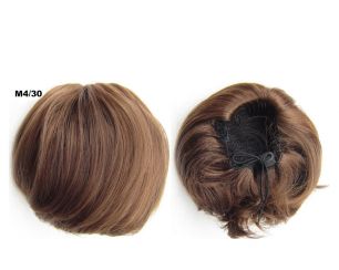 Искусственные термостойкие волосы - Шиньон "Бабетта" #M4/30, вес 80 гр