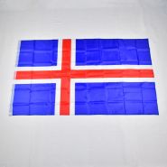 Флаг Исландии государственный 90х150 см