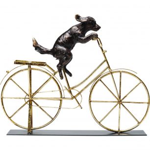 Статуэтка Dog With Bicycle, коллекция Собака на велосипеде