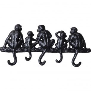 Вешалка настенная Monkey Family, коллекция Семья обезьян