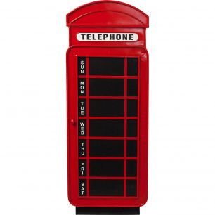 Доска магнитная London Telephone, коллекция Красная телефонная будка