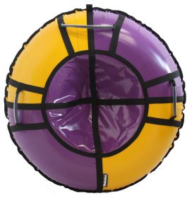 Тюбинг Hubster Sport Pro фиолетовый-желтый 120 см
