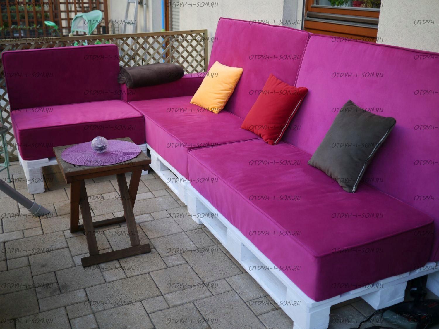 подушки для мебели из паллетов