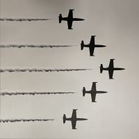 Модульная картина "Самолеты" 70х70