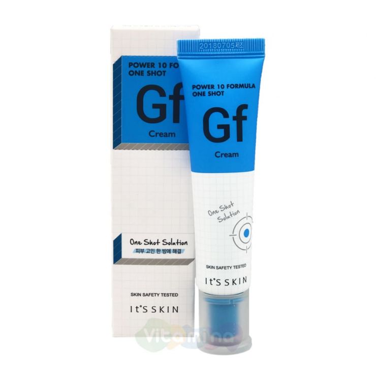 It's Skin Глубокоувлажняющий крем с экстрактом ледяного гриба Power 10 Formula One Shot GF Cream, 35 мл