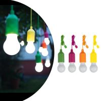 Беспроводные светодиодные лампочки со шнурком Handy lux Colors, 4 шт (1)