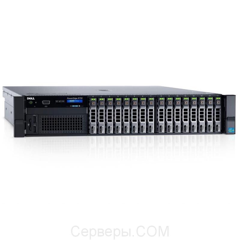 Сервер Dell PowerEdge R730 2.5" Rack 2U, 210-ACXU-329