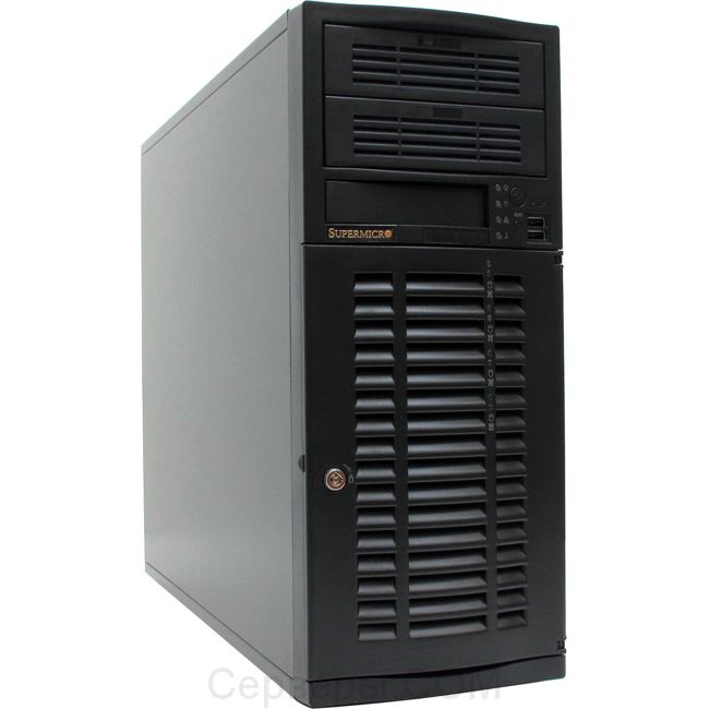 Корпус Supermicro SuperChassis 733TQ-665B Miditower 665Вт Чёрный, CSE-733TQ-665B