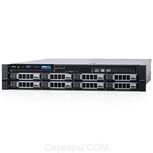 Сервер Dell PowerEdge R530 3.5" Rack 2U, 210-ADLM-97