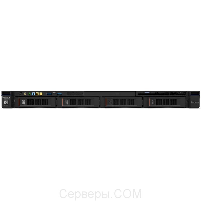 Сервер Lenovo x3250 M6 3.5" Rack 1U, 3633EPG