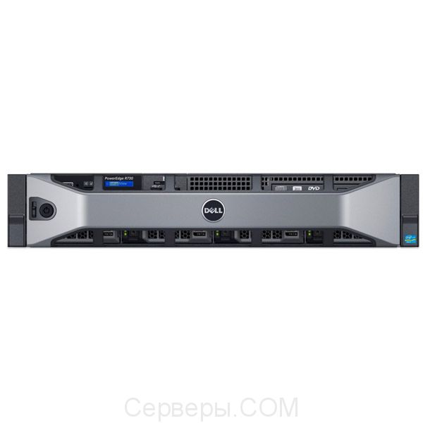 Сервер Dell PowerEdge R730 3.5" Rack 2U, 210-ACXU-220