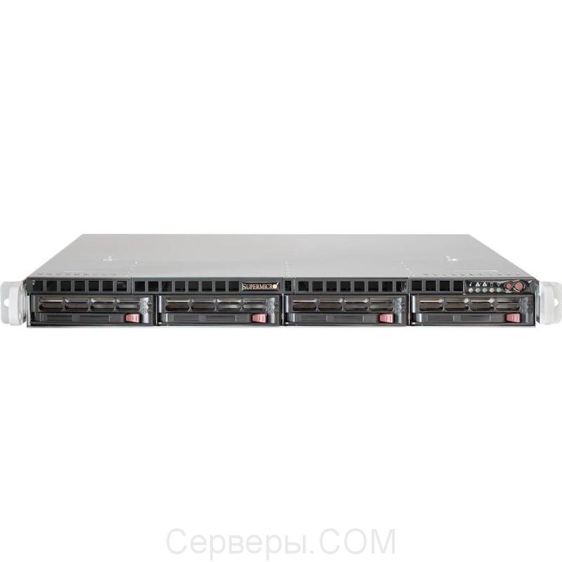 Серверная платформа Supermicro SuperServer 5018A-MHN4 1U x 4x3.5", SYS-5018A-MHN4