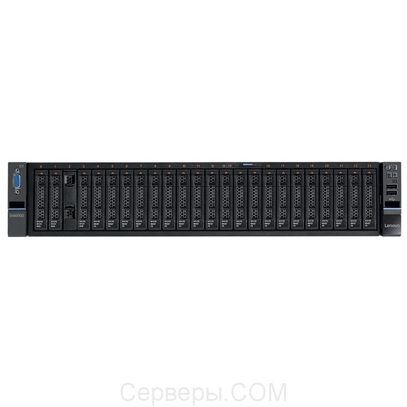 Сервер хранения Lenovo DX8200D Server SAN 2.5" Rack 2U, 5135G2G