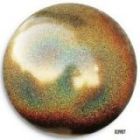 Мяч GLITTER HIGH VISION 16 см Pastorelli бронзовый
