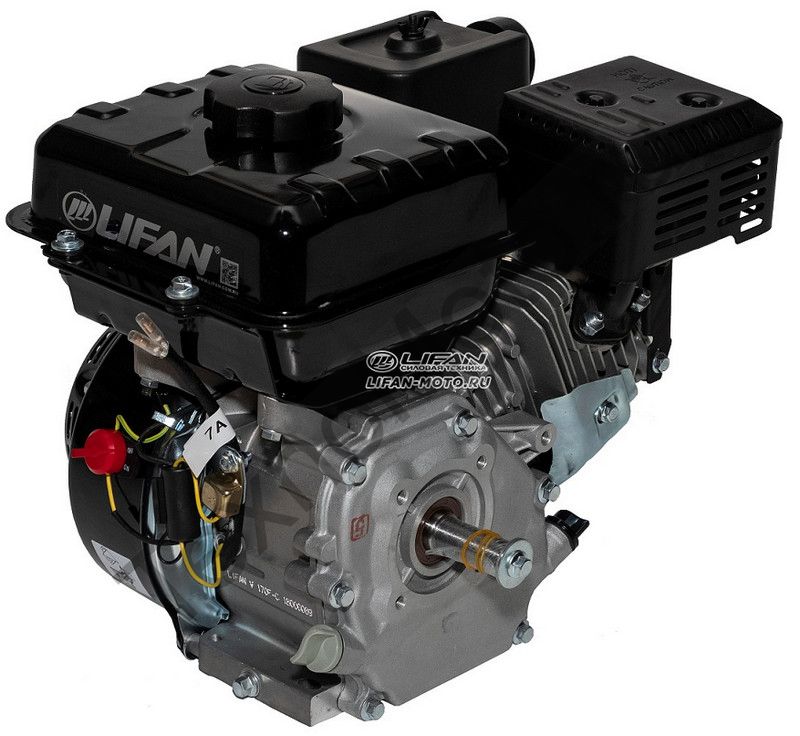 Бензиновый двигатель  Lifan 170F-C Pro D20 (7,0 л. с.) - цена .