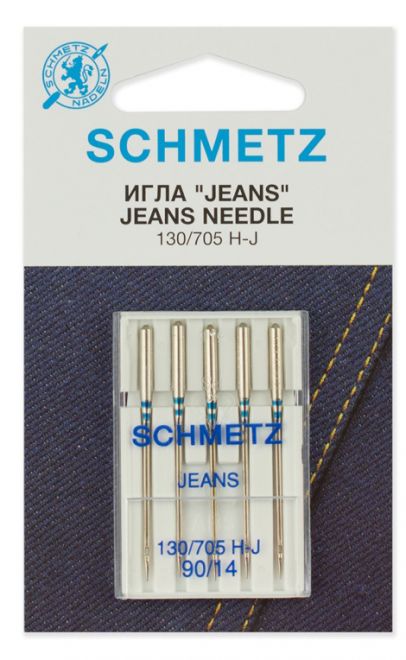 Иглы Schmetz джинс №90 (5шт.)