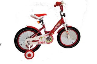 Детский велосипед RIVERBIKE-M-16-RED
