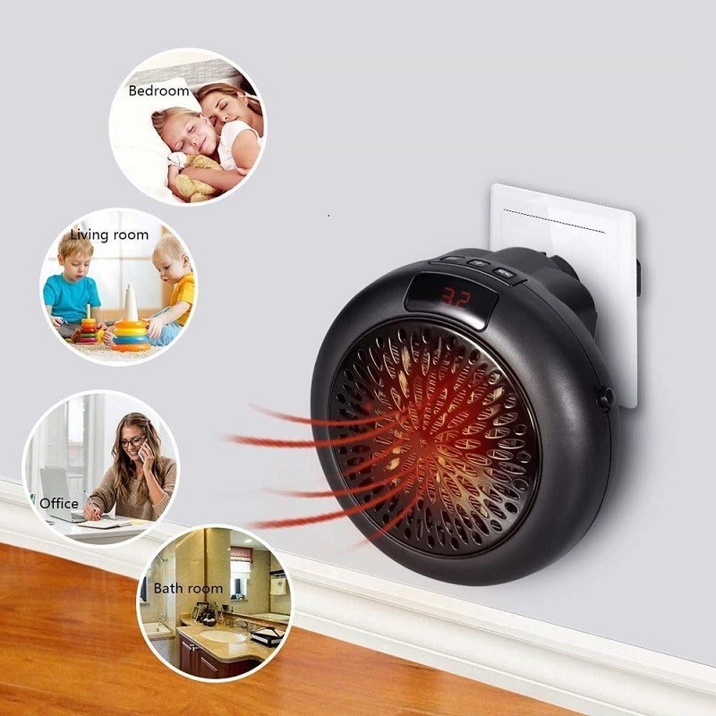 Портативный тепловентилятор с дисплеем Warm Air Blower