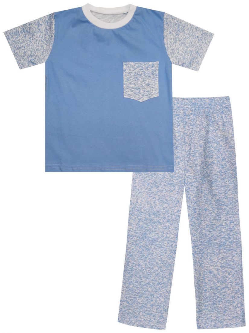 Пижама из футболки и штанов для мальчика 6 лет