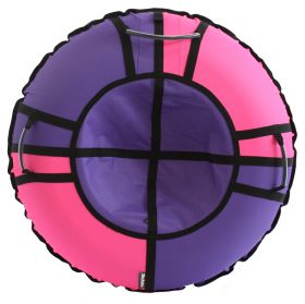 Тюбинг Hubster Хайп сиреневый-розовый 110 см