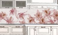 Фартук для кухни - Вальс цветов | интерьерные наклейки