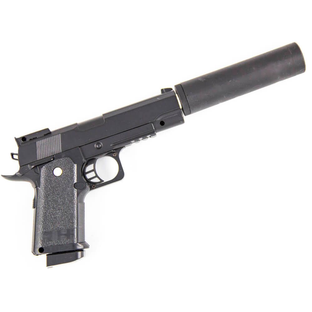 Игрушечный пистолет с глушителем Valour Herald D.1A