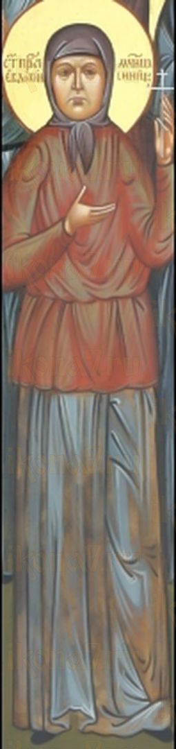 Икона Евдокия Синицына преподобномученица