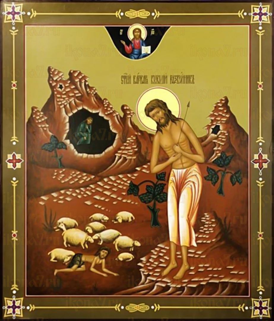 Икона Варвар Луканский мученик (рукописная)