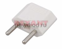 FD-1963 cетевой переходник плоский белый TEFAL REXANT