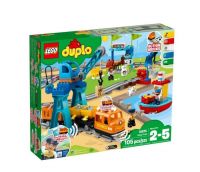 Электромеханический конструктор LEGO Duplo 10875 Грузовой поезд