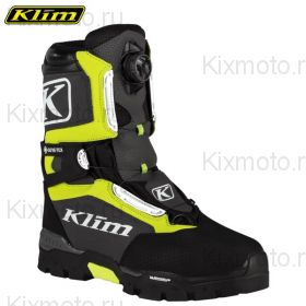 Ботинки Klim Klutch Gore-Tex, Серо-жёлтые