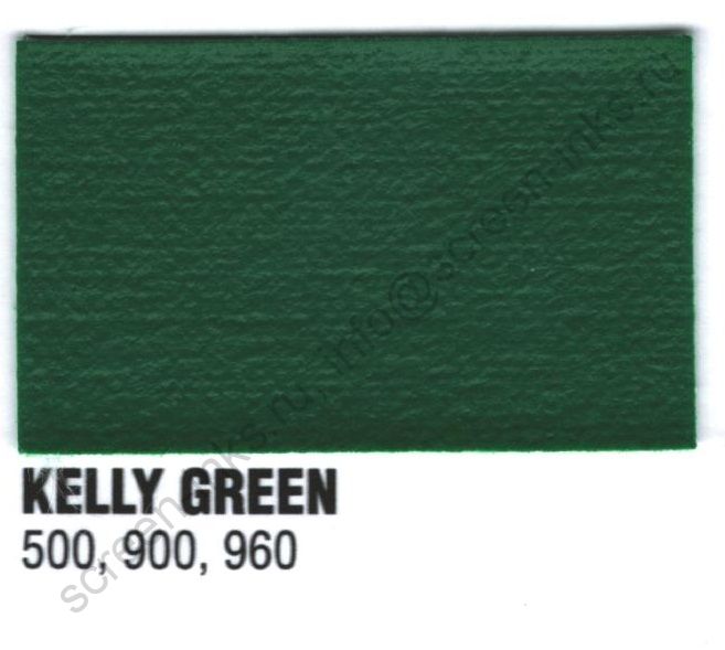 Краска пластизоль Excalibur 500 Kelly Green / Зеленый (5 кг.)