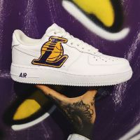 Nike Air Force 1 low Custom Lakers 34