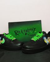 Nike Air Force 1 low Custom Rick and Morty