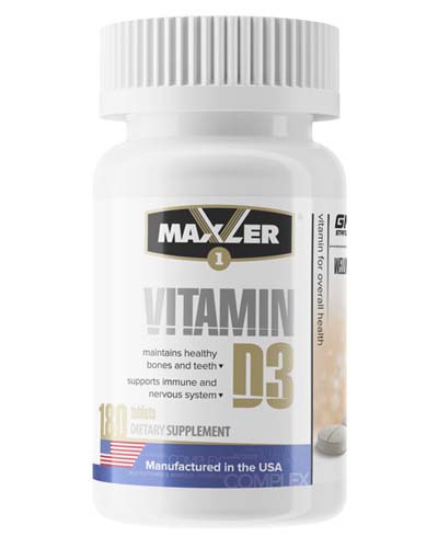 Maxler - Vitamin D3 1200 IU