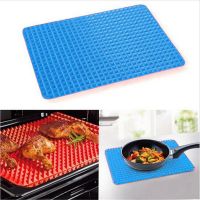 Силиконовый коврик Pyramid Pan (цвет голубой)_1
