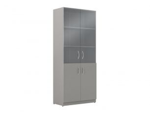 Шкаф комбинированный SR-5W.2 Серый 770х375х1815 SIMPLE
