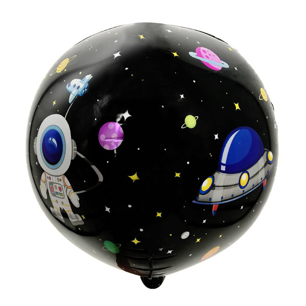 Космос сфера 3D шар фольгированный с гелием