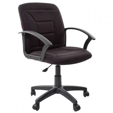 Офисное кресло для компьютера Chairman 627, ткань черная