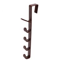 Крючок-держатель на дверь 5-level Door Hook (цвет коричневый)