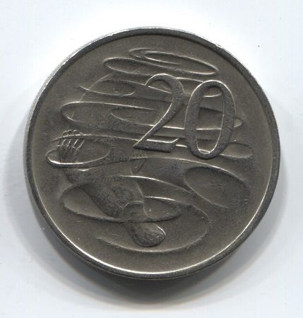 20 центов 1981 года Австралия