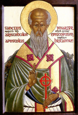 Икона Аристовул Вританийский апостол (рукописная)